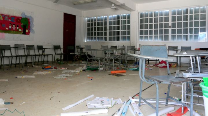 Dañadas y vandalizadas, así se encuentran las escuelas para niños con discapacidad en Cancún