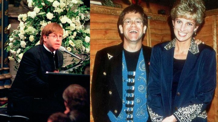 Realeza británica no quería que Elton John cantara para Lady Di en su funeral