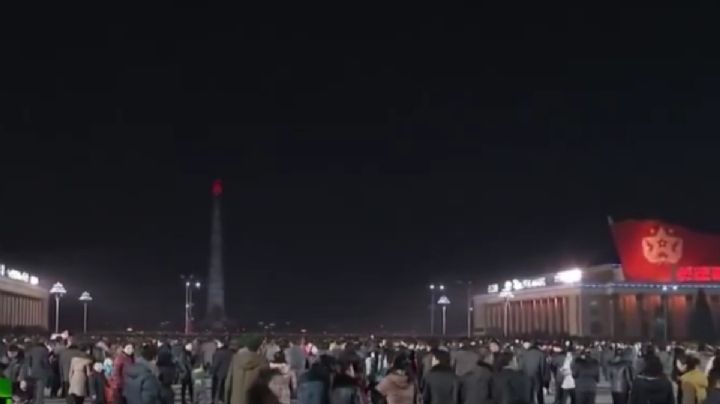 Corea del Norte festeja el Año Nuevo con celebración masiva