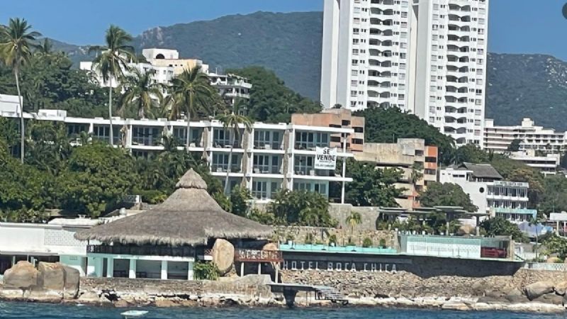 Ponen en venta el emblemático hotel Boca Chica de Acapulco
