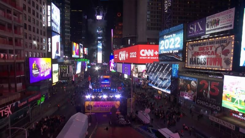 Año Nuevo 2022: Así se celebra el fin del 2021 desde el Times Square, Nueva York: EN VIVO