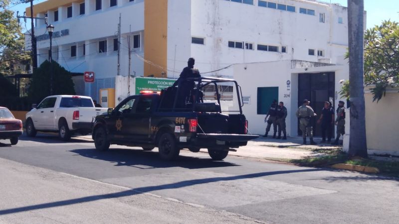 SSP intercepta a grupo armado sobre la avenida Colón de Mérida