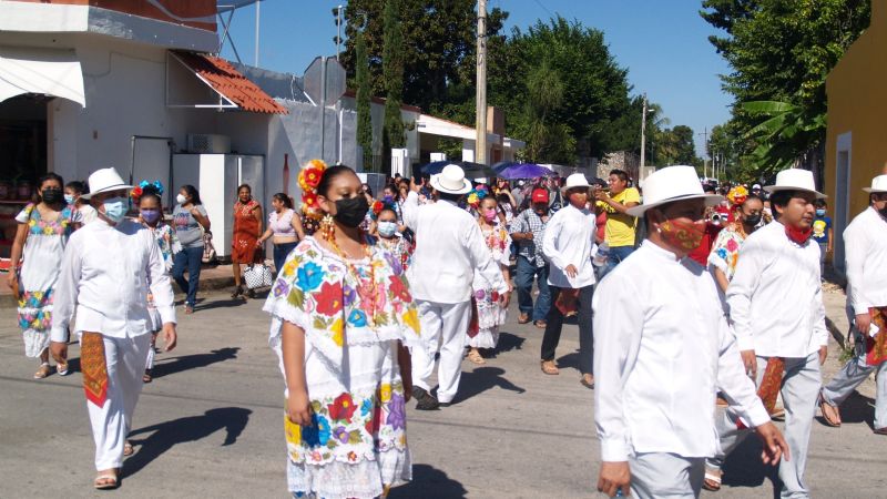Pobladores de Dzemul prevén llegada de turismo a la feria tradicional
