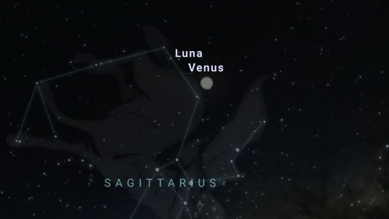 La Luna se alineará con Venus, Saturno y Júpiter; te decimos cuándo y cómo verla (FOTOS)
