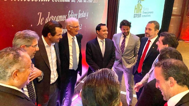 Mauricio Vila ofrece a Yucatán para reunión anual de la Canadevi 2022