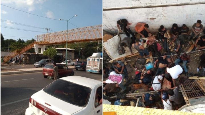 Tráiler con migrantes vuelca en Chiapas; se reportan más de 40 lesionados