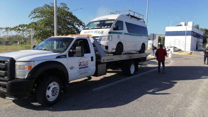 Autoridades endurecen sanciones al transporte público en Chetumal