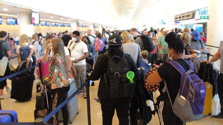 Suman 11 los vuelos cancelados desde el aeropuerto de Cancún