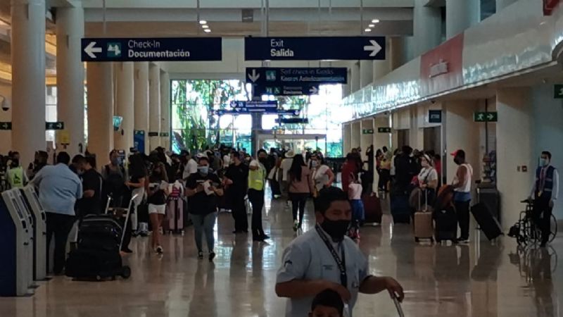 Aeropuerto Internacional de Cancún registra 289 operaciones
