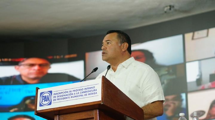 Alcalde del PAN se registra para tercer mandato en Mérida