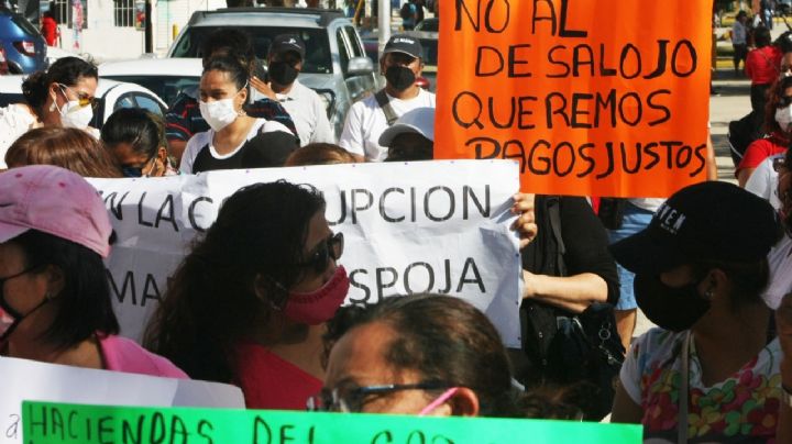 Levantan la voz por los más de 800 victimas por despojos de viviendas en Cancún