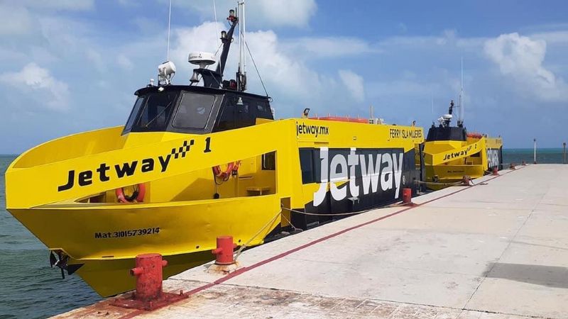 Ultramar bloquea operaciones de Jetway en el cruce marítimo Puerto Juárez-Isla Mujeres