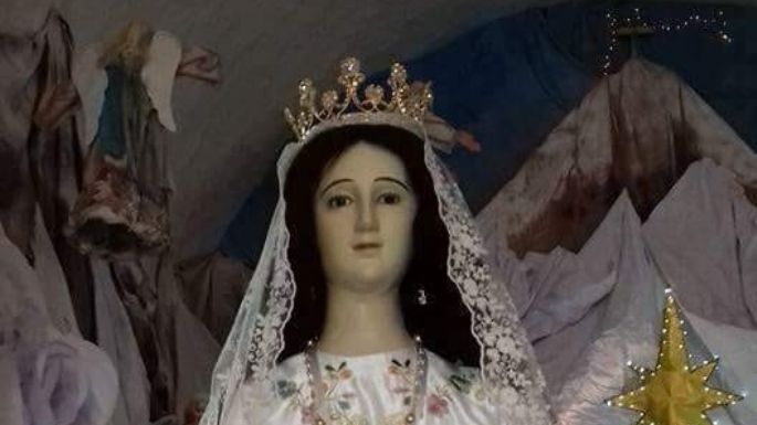 Llega la Virgen de la Concepción a Temax, Yucatán