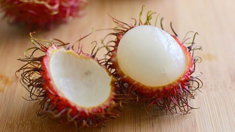 Cinco cosas que no sabías de la fruta exótica rambután