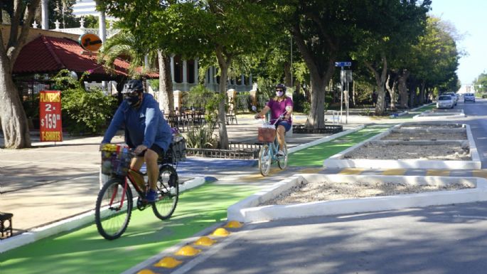 Especialista plantea promover ciclovías de Paseo de Montejo en Mérida