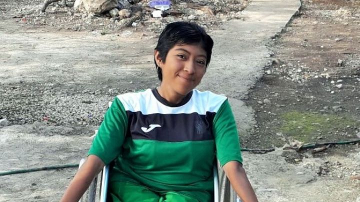 Leysi Berenice, destacada deportista paralímpica de Halachó