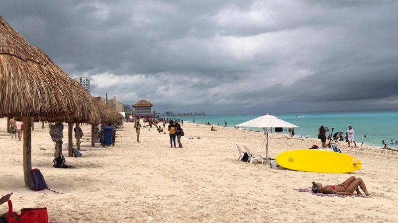 Clima Cancún 23 de noviembre: Se prevén temperaturas calurosas y posibles chubascos
