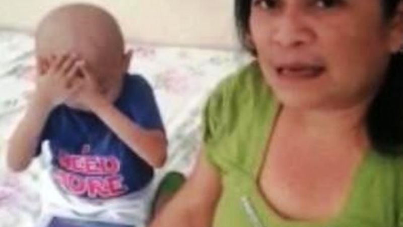 Familiares piden donaciones para pagar operación de Lían, un menor con leucemia