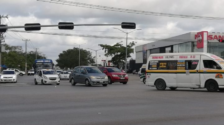 Tráfico en Cancún este domingo: Principales avenidas mantienen movilidad fluida