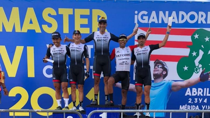 Patricio Ruiz se corona como campeón en la IV Vuelta Ciclista Máster en Yucatán