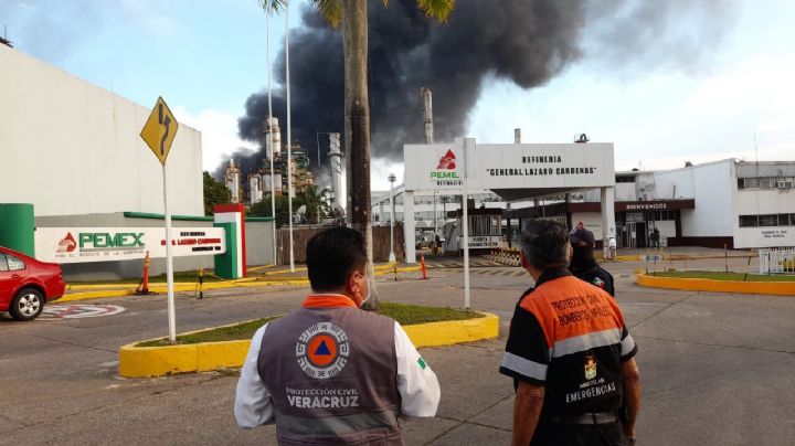 Hallan causa de la explosión en la refinería Lázaro Cárdenas de Minatitlán