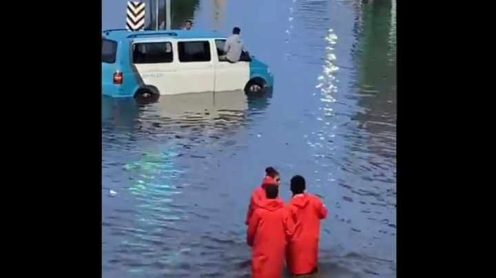Inundaciones en Ciudad de México: Así amanece la autopista México-Puebla (VIDEO)