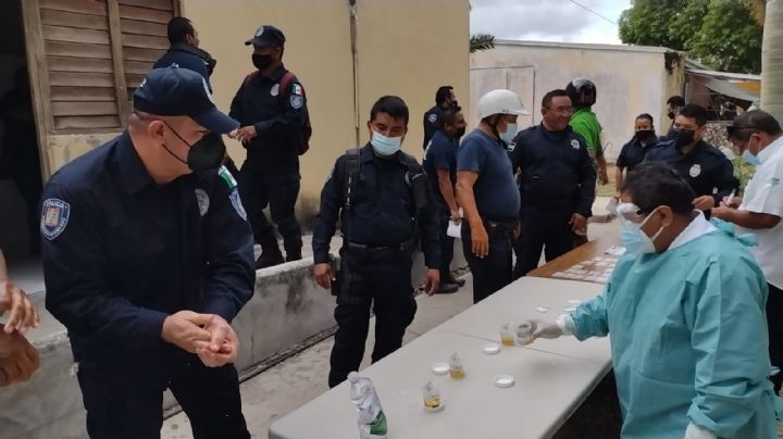Realizan examen toxicológico 'sorpresa' a policías de Felipe Carrillo Puerto