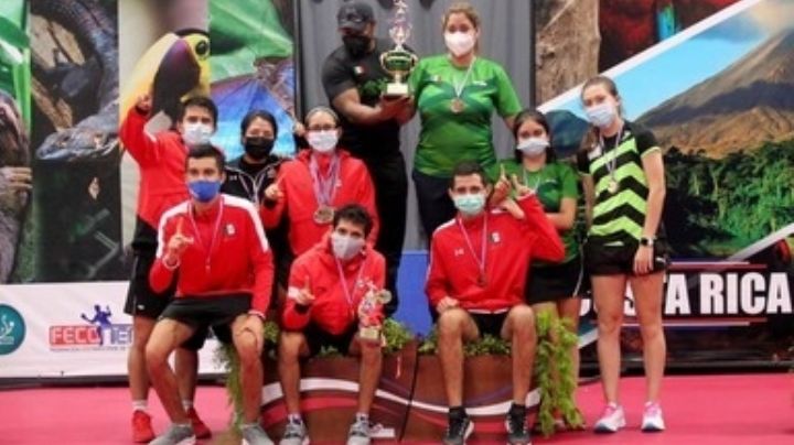 Selección mexicana de tenis de mesa arrasa con Campeonato Centroamericano 2021