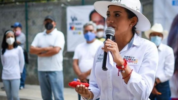 Zudikey Rodríguez, candidata secuestrada de Valle de Bravo, presenta denuncia ante la Fiscalía