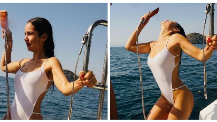 Camila Sodi celebra la vida con sensual foto en traje de baño