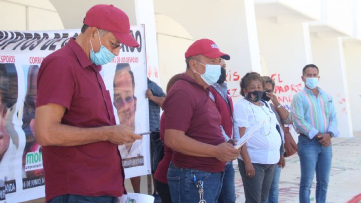 Morenistas denuncian ante Derechos Humanos represión en Cancún
