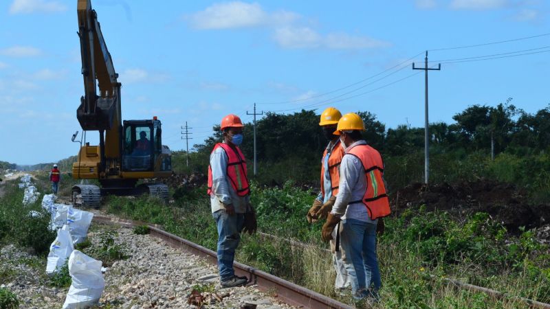 Desvían paso del Tren Maya en Campeche