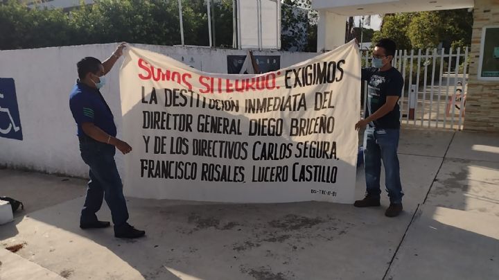 Trabajadores exigen destitución de directivos del Tecnológico de Felipe Carrillo Puerto