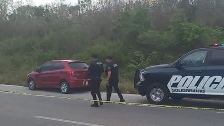 Enfrentamiento armado deja a dos personas heridas en carretera Cancún-Tulum