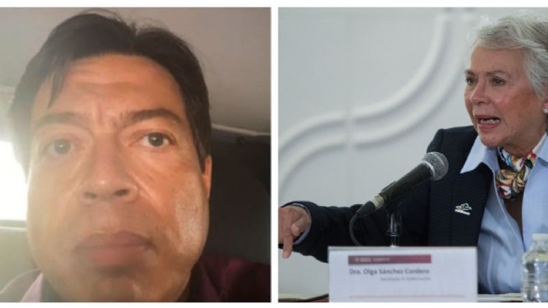 Sánchez Cordero condena detención de Mario Delgado en Tamaulipas y hace llamado a la paz