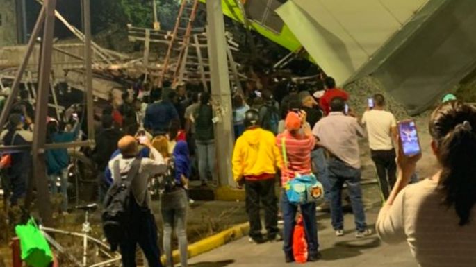 'Una trabe se venció': Dice Claudia Sheinbaum tras desplome del Metro Olivos