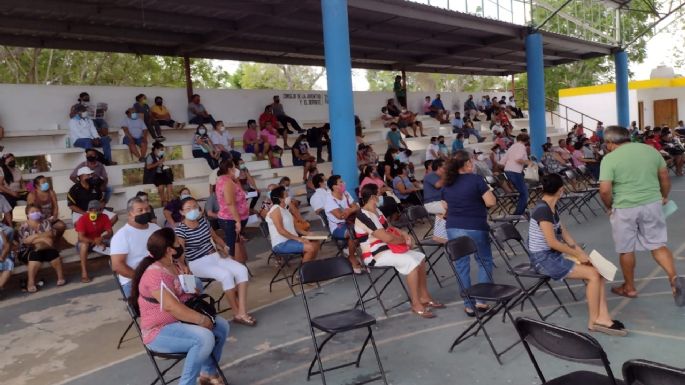 Inicia jornada de vacunación anticovid para adultos de 50 a 59 años en Felipe Carrillo Puerto