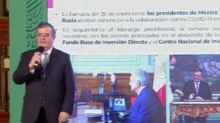 Rusia aseguró abasto del Sputnik Light para México: Marcelo Ebrard