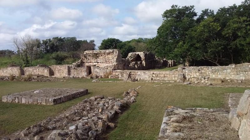Centro ceremonial de Oxkintok, ciudad más antigua de la Región Puuc en Yucatán
