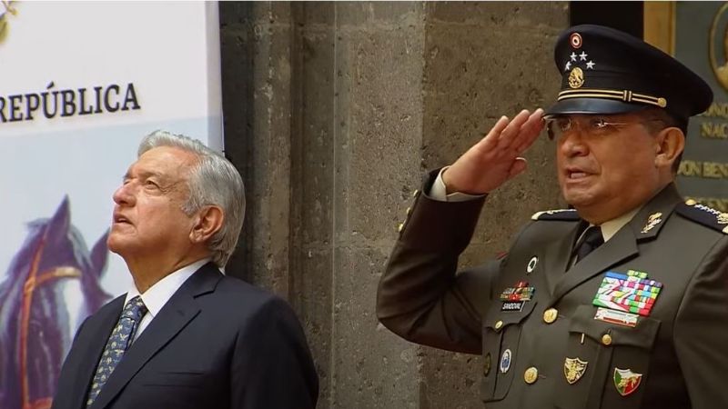 AMLO conmemora Batalla de Puebla desde Palacio Nacional