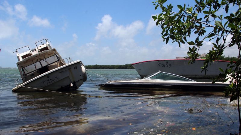 Embarcaciones hundidas afectan el crecimiento del mangle en la Laguna Nichupté
