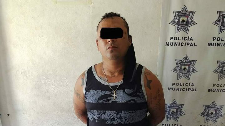 Policías detiene a presunto violador en la colona 10 de abril en Cozumel
