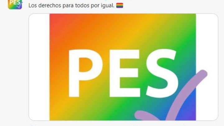 ¿Hackeado? Twitter del PES difunde mensajes en favor de la comunidad LGBTTTIQ+