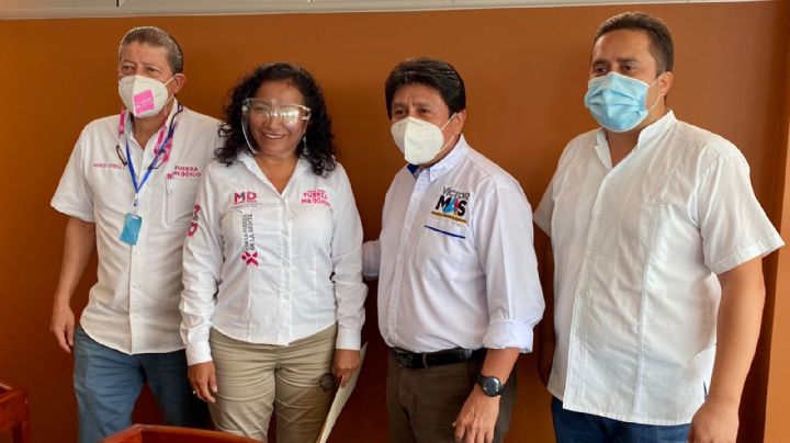 Fuerza por México y RSP declinan a favor de Víctor Mas Tah en Tulum