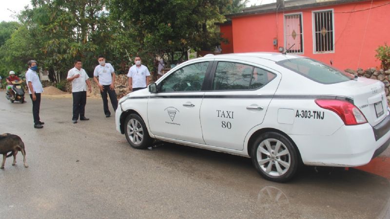 Sacan del servicio a 200 taxis por restricciones sanitarias en Felipe Carrillo Puerto