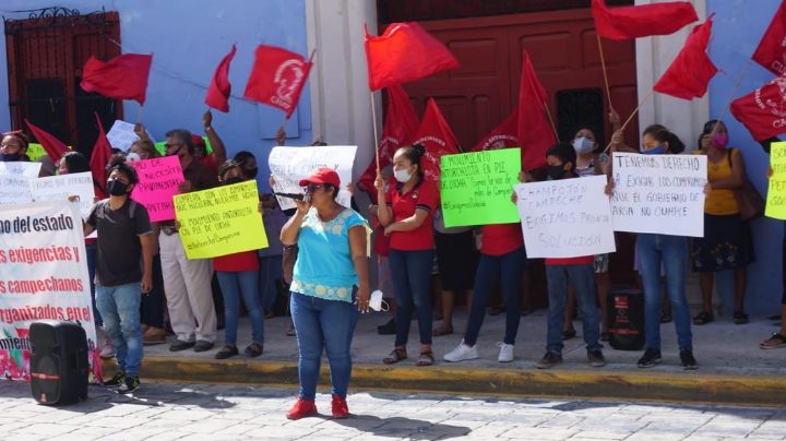 Antorchistas exigen apoyos prometidos por el gobierno de Carlos Aysa