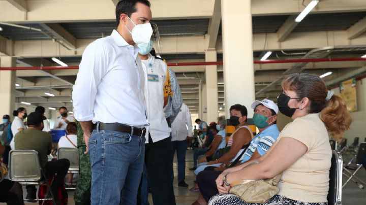 Mauricio Vila: Yucatán es el tercer estado del país que más vacunas anticovid ha aplicado