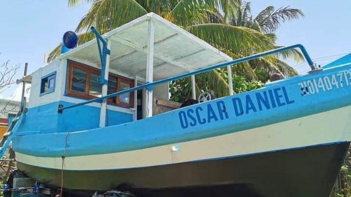 Progreso: Pescadores de la embarcación "Óscar Daniel" cumplen un mes a la deriva