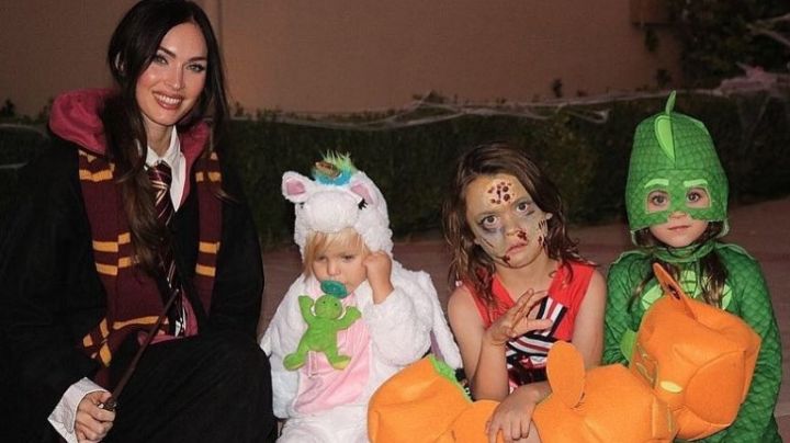 Hijos de Megan Fox interrumpen su entrevista en vivo: VIDEO