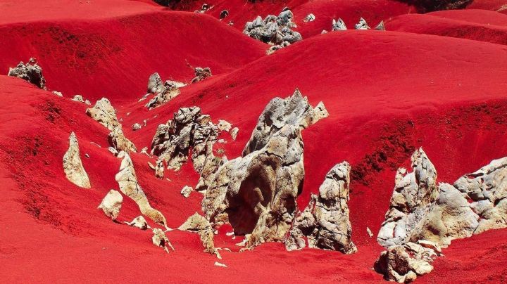 Dunas Rojas de Pacula, un sitio “de otro planeta” que debes conocer en Hidalgo